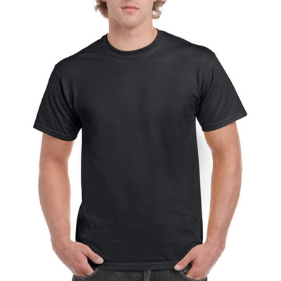 Camiseta con patrón de logotipo personalizado para publicidad masculina en Europa y Estados Unidos