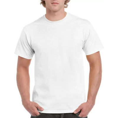 Camiseta con patrón de logotipo personalizado para publicidad masculina en Europa y Estados Unidos