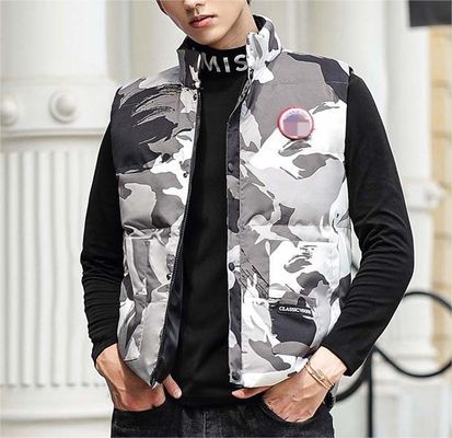 Impreso Blanco Encaje de Pato Calentador de Cuerpo Larga Regular Vestido Táctico de Bajo Para Hombres Al aire libre