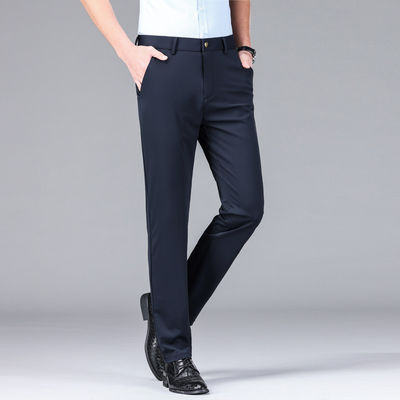 Comodidad de la seda de hielo Vestido ajustado Pantalones pantalones para hombres FONTE Categoría Productos al contado