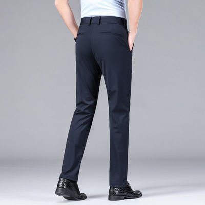 Comodidad de la seda de hielo Vestido ajustado Pantalones pantalones para hombres FONTE Categoría Productos al contado