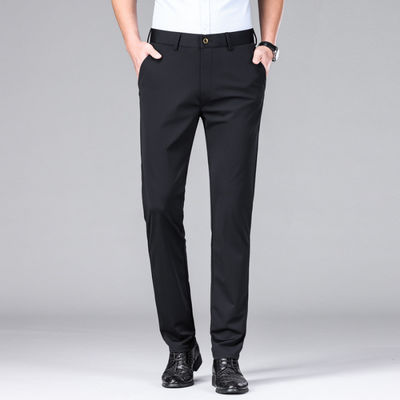 Comodidad de la seda de hielo Vestido ajustado Pantalones pantalones para hombres FONTE Categoría Productos al contado