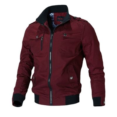 No hay costura Fusionando chaqueta de hombre de solapa suelta para hombres jóvenes Primavera y otoño Plus Size