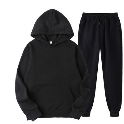 Calzoncillos de poliéster transpirables y conjunto de sudaderas con capucha para hombres con capucha personalizada Vestidos deportivos
