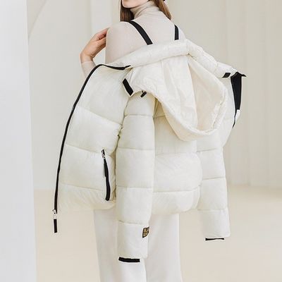 Unisex Impresión Casual Mecánico Pato Bajo Vestidos de Invierno Peso Ligero Pelo Puffer
