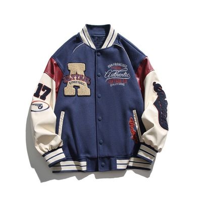 Camiseta de béisbol para chaquetas de hombre.