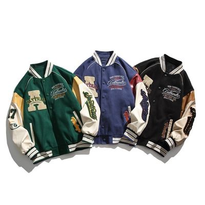 Camiseta de béisbol para chaquetas de hombre.