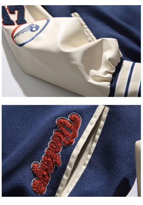 Camiseta de béisbol para chaquetas de hombre.