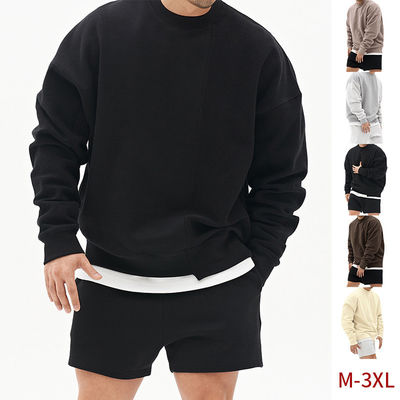 Pullover con capucha para hombres XMAMLON RTS Camiseta con capucha Vello esencial francés Terry