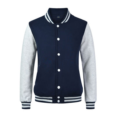 Procesamiento de revestimiento Tipo de uniforme de béisbol suéter para ropa de trabajo masculina Logotipo personalizado