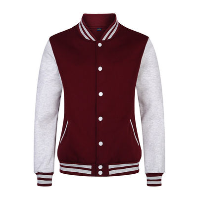 Procesamiento de revestimiento Tipo de uniforme de béisbol suéter para ropa de trabajo masculina Logotipo personalizado
