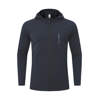 Chaqueta con capucha con cremallera para hombres Casual Sports Cardigan de punto con decoración de impresión 3D