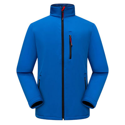 Chaqueta de primavera para hombres con patrón personalizado impermeable al viento impermeable al agua lana caliente al aire libre