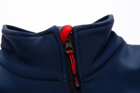 Chaqueta de primavera para hombres con patrón personalizado impermeable al viento impermeable al agua lana caliente al aire libre