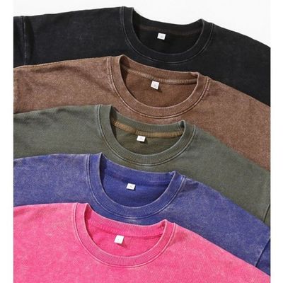 Anti-pilling de 350 gramos Francés Terry Vintage con capucha Traje para hombres de profesionales