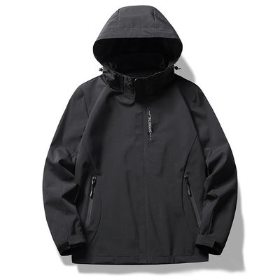Chaqueta de poliéster para hombres XMAMLON personalizada con cremallera de entrenamiento ligera