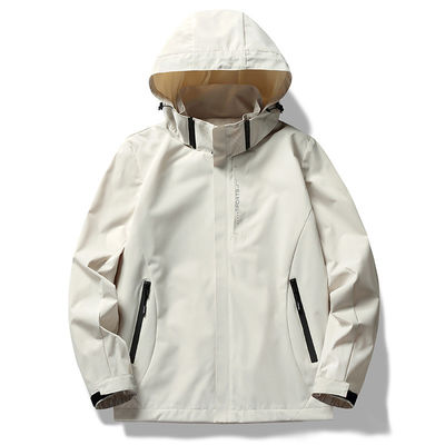Chaqueta de poliéster para hombres XMAMLON personalizada con cremallera de entrenamiento ligera