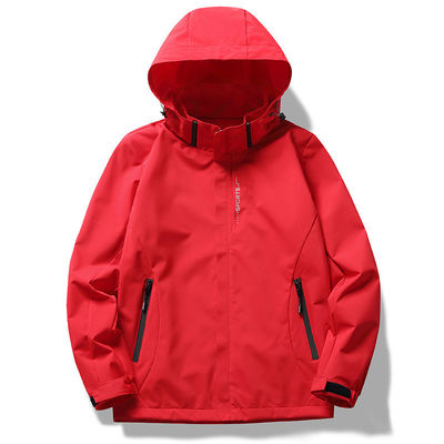 Chaqueta de poliéster para hombres XMAMLON personalizada con cremallera de entrenamiento ligera