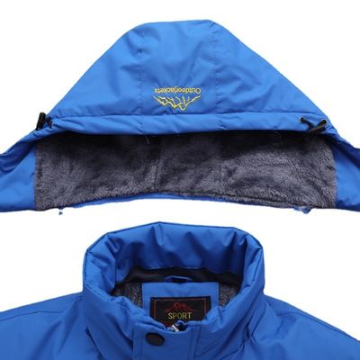No hay detección de agujas abrigo de invierno de moda masculina chaqueta de senderismo para aventuras al aire libre