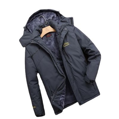 No hay detección de agujas abrigo de invierno de moda masculina chaqueta de senderismo para aventuras al aire libre