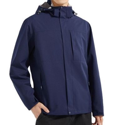 Chaqueta de lluvia de primavera para hombres Método de tejido tejido Protección UV A prueba de viento A prueba de agua