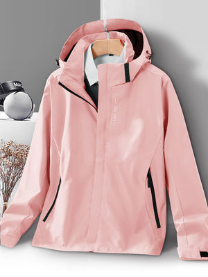 Más tamaño Windbreaker impermeable chaqueta de hombre al aire libre para senderismo personalizado por XMAMLON