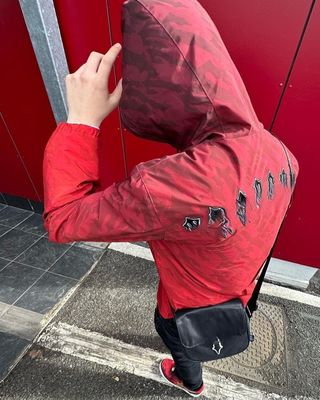 Temporada de otoño XMAMLON Logotipo bordado Windbreaker chaqueta de ropa callejera para hombres y mujeres