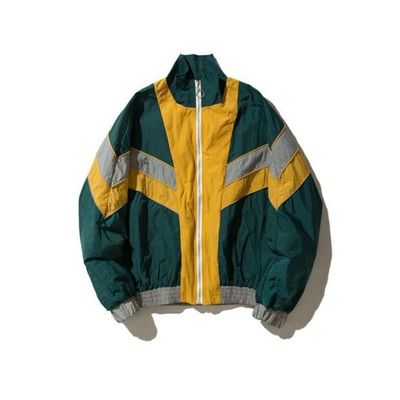 Collar a prueba de viento con cremallera para hombres chaquetas para hombres chaquetas para mujeres con detección de agujas