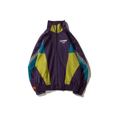 Collar a prueba de viento con cremallera para hombres chaquetas para hombres chaquetas para mujeres con detección de agujas