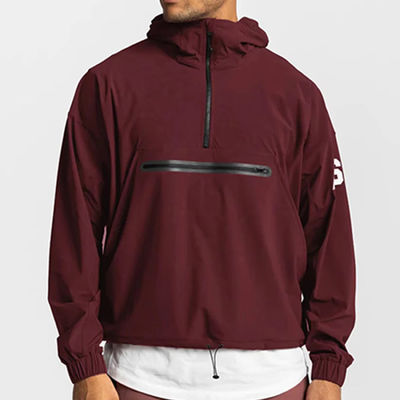 Temporada de otoño Vestido de limpieza para hombres con capucha y tejido impermeable