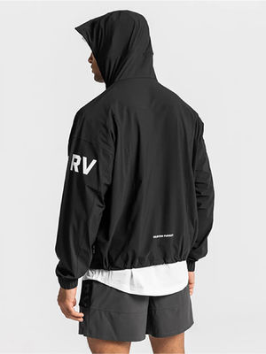 Temporada de otoño Vestido de limpieza para hombres con capucha y tejido impermeable